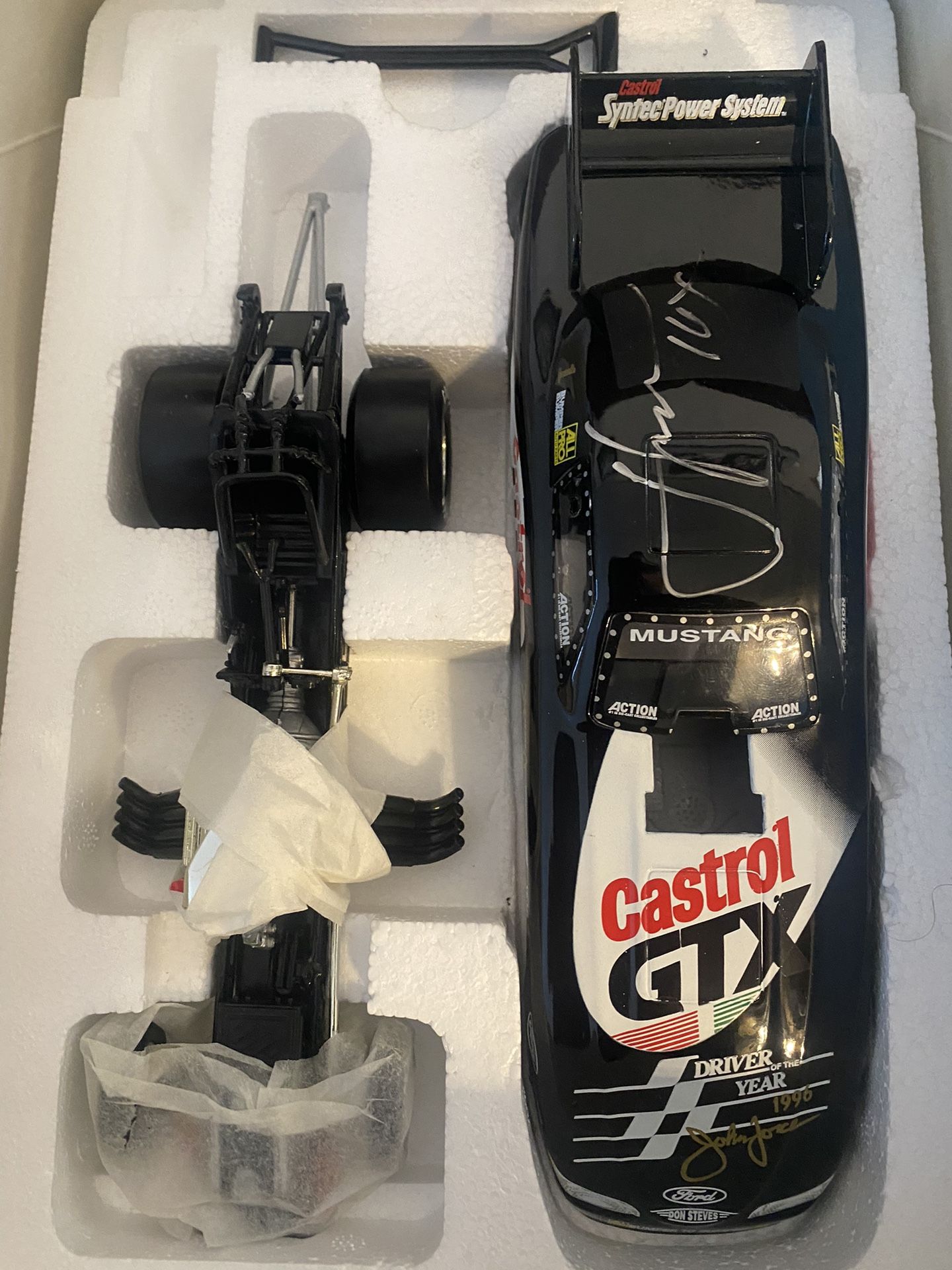 John Force 1/24 Autographed Funny Car