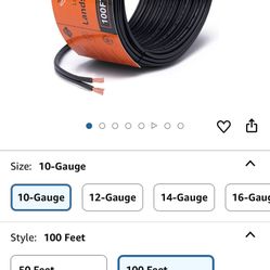 100ft Low Voltage Landscape Wire
