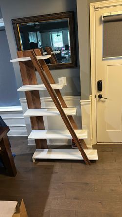White 5 Tier Shelf
