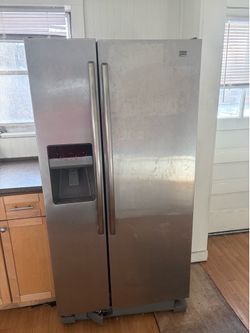Maytag Stainless Side-by-Side Refrigerator – $150 Firm