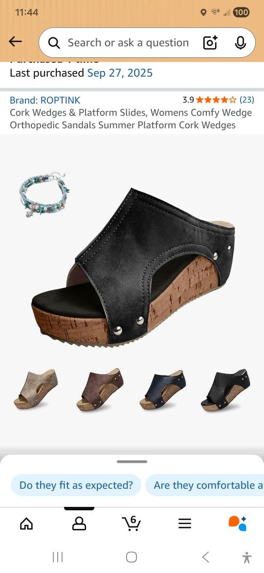 Free Cork Wedges & Platform Slides, Womens Comfy Wedge Orthopedic Sandals Summer Platform Cork Wedges
