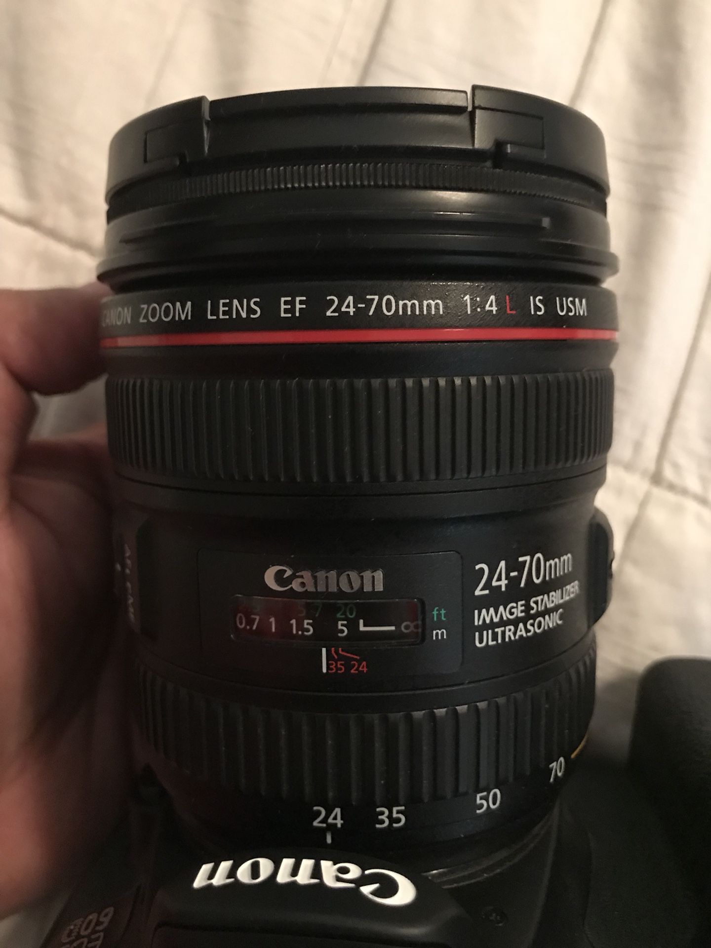 Canon 24-70mm f4L lense