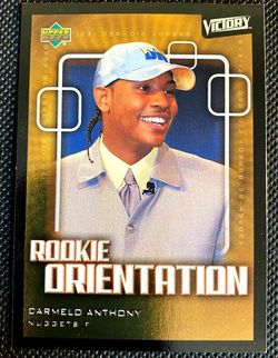 Carmello Anthony RC Gold Foil Rookie Basketball Card