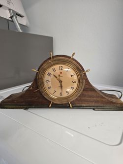 Vintage Telechron Electric Mantel Clock – Model 6B09 – Works Great