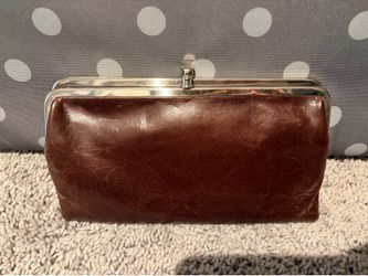 Boho leather wallet
