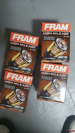 Fram HM9100 Oil Filter 4Pack