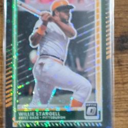Willie Stargell Optic Black Pandora Ssp Baseball Card