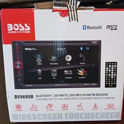 Boss Bluetooth  Touch Screen Stereo 