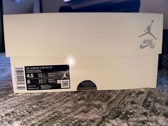 Air Jordan 4 Retro SP Nike SB Sail Pine Green