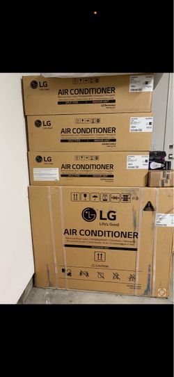 LG Split Type Air Conditioner Indoor & Outdoor Units
