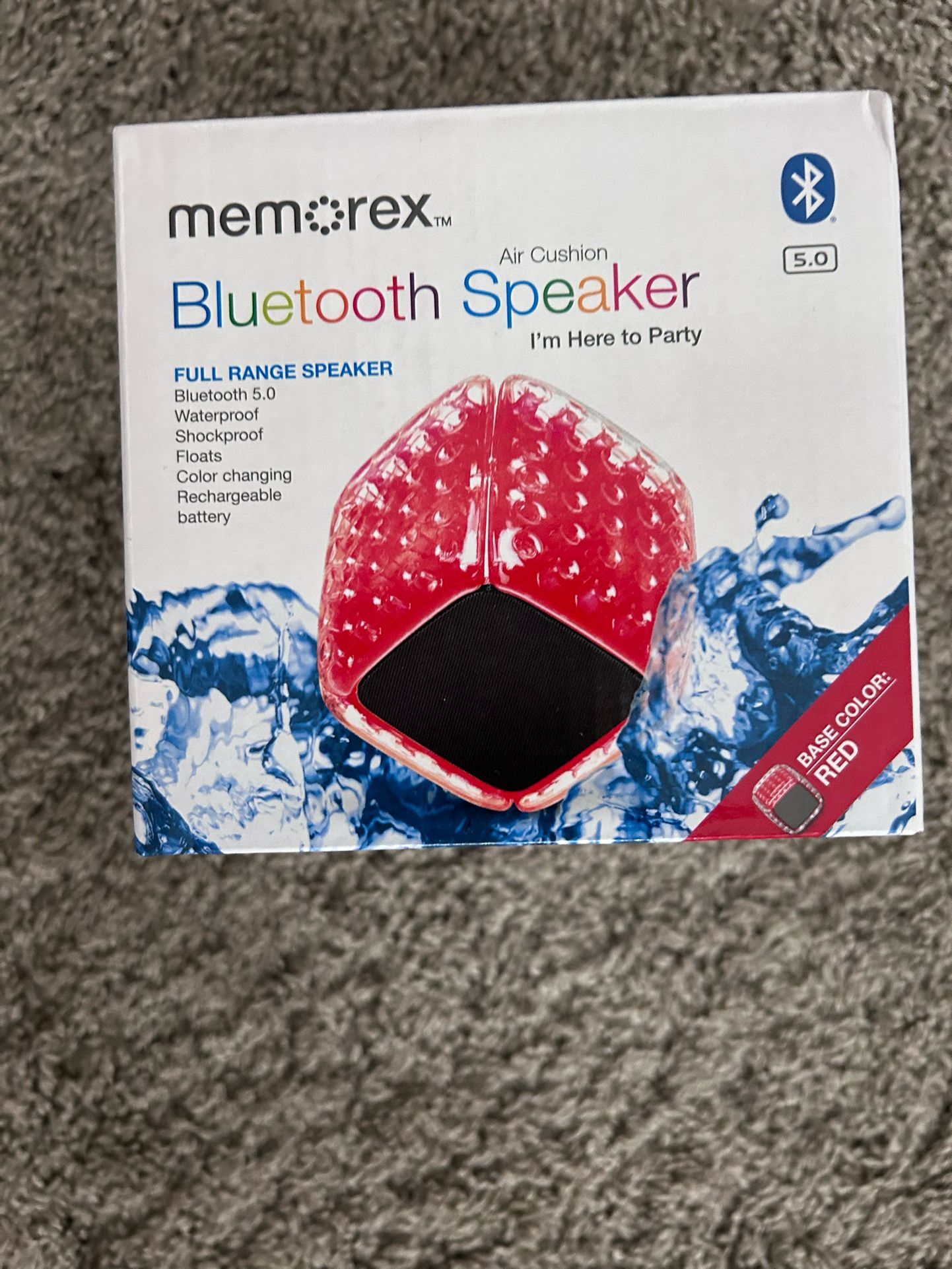 Waterproof Bluetooth Speaker. New. Originally Packed 