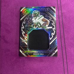 Breeze Hall NFL Card 