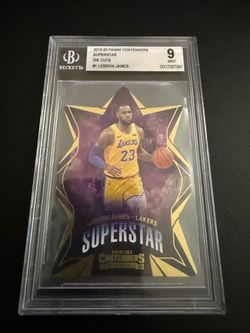 LeBron James 2019-20 Panini Contenders Superstar Die Cut MINT 9