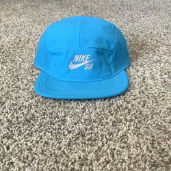 Nike SB  Blue Reflective 5 panel hat