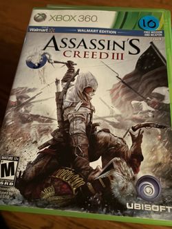 Assassin creed III Xbox 360