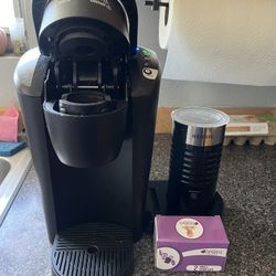 Keurig Coffee Machine and Milk Frother