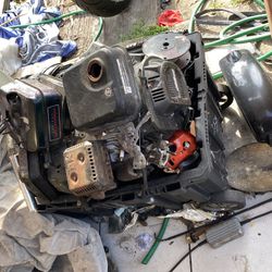 Pile Of Working Engines For Mini Bikes Pressure Washers 