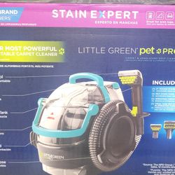 BISSELL POWER PET PRO PORTABLE SPOT CLEANER WITH BRUSH TOOLS 