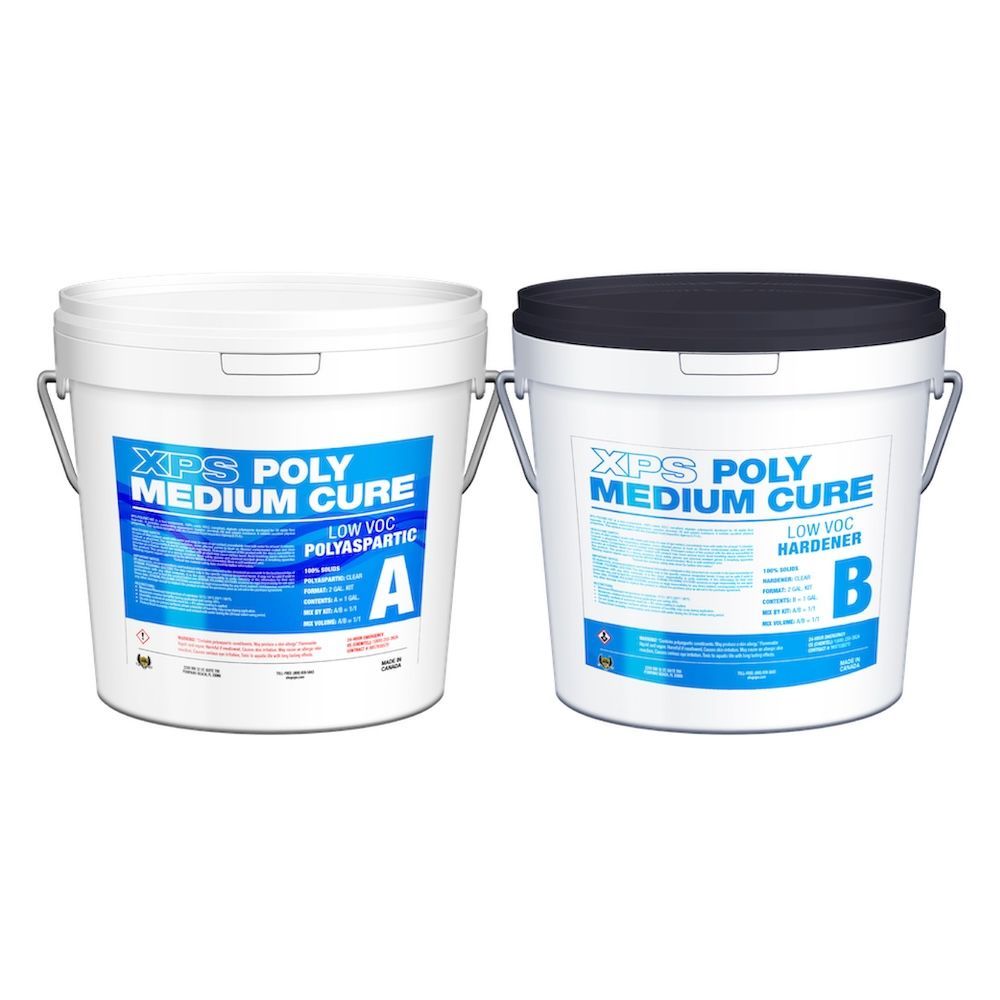 Medium Cure Poly Floor Kit – 2 Gal XPS