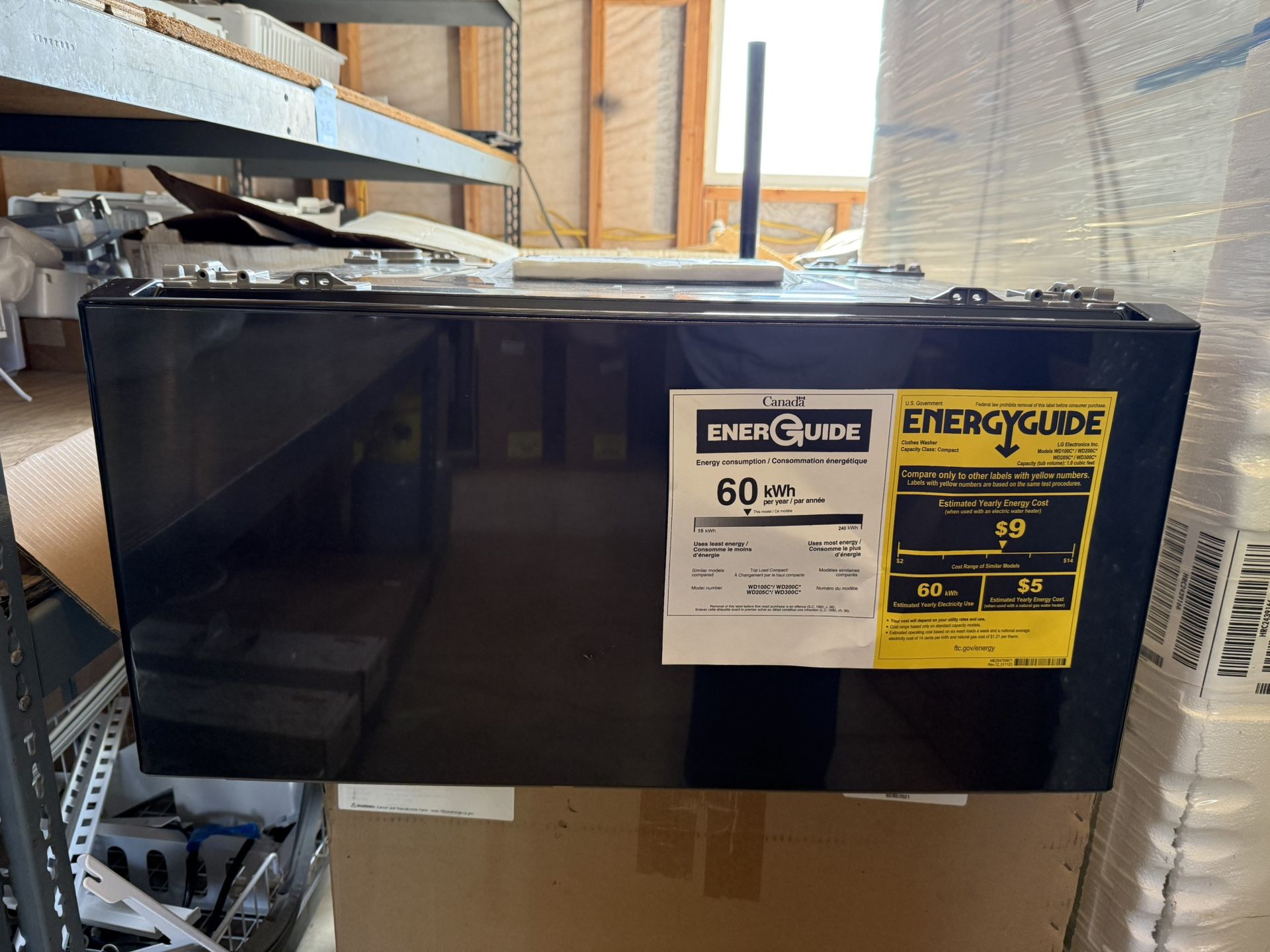 LG Sidekick 1.0 CU FT High Efficiency Smart Top Load Pedestal Washer