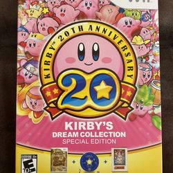 Nintendo Wii Kirby Dream Collection 