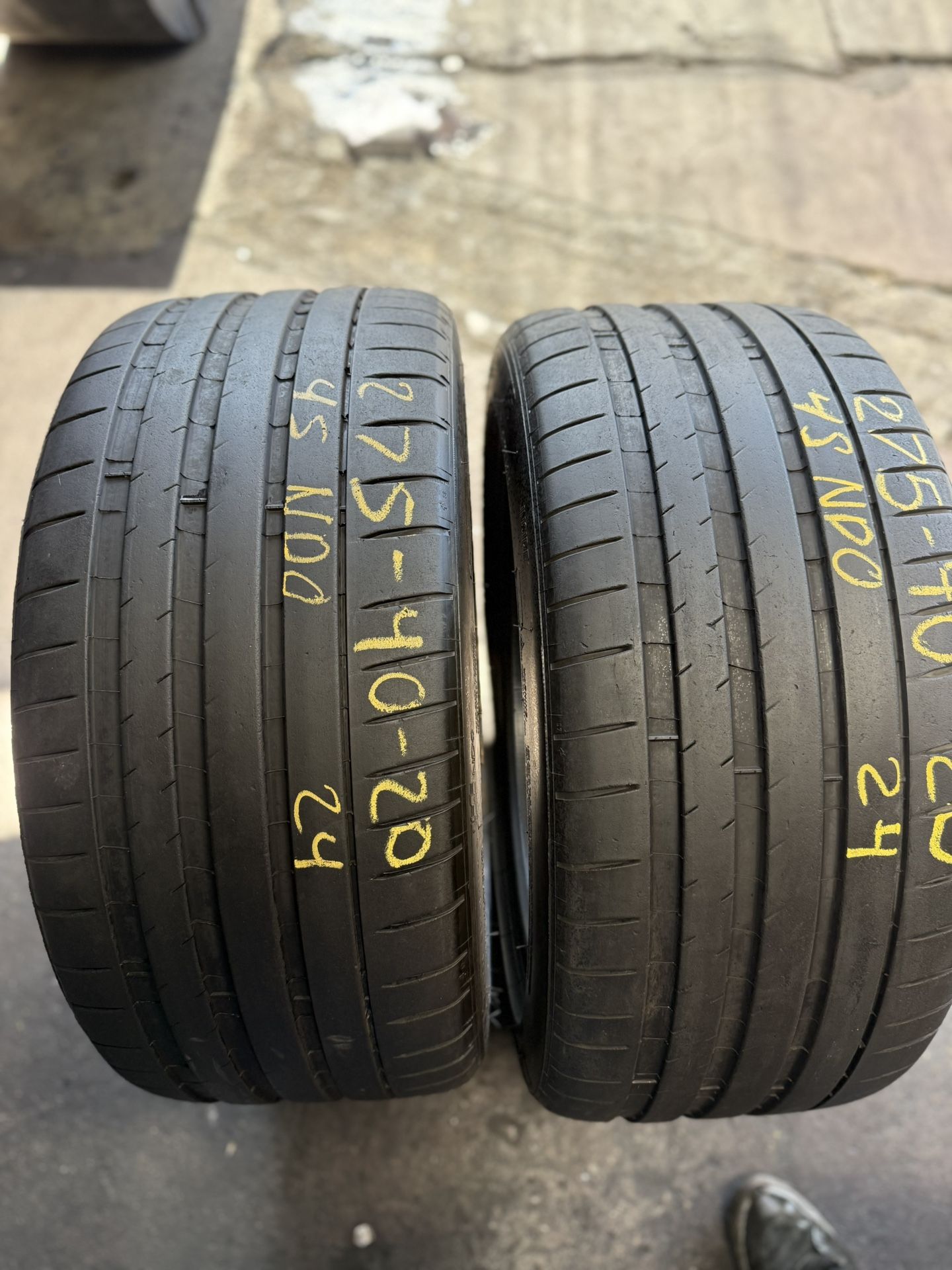 20” tires michelin 275/40/20 with free installation $150 both