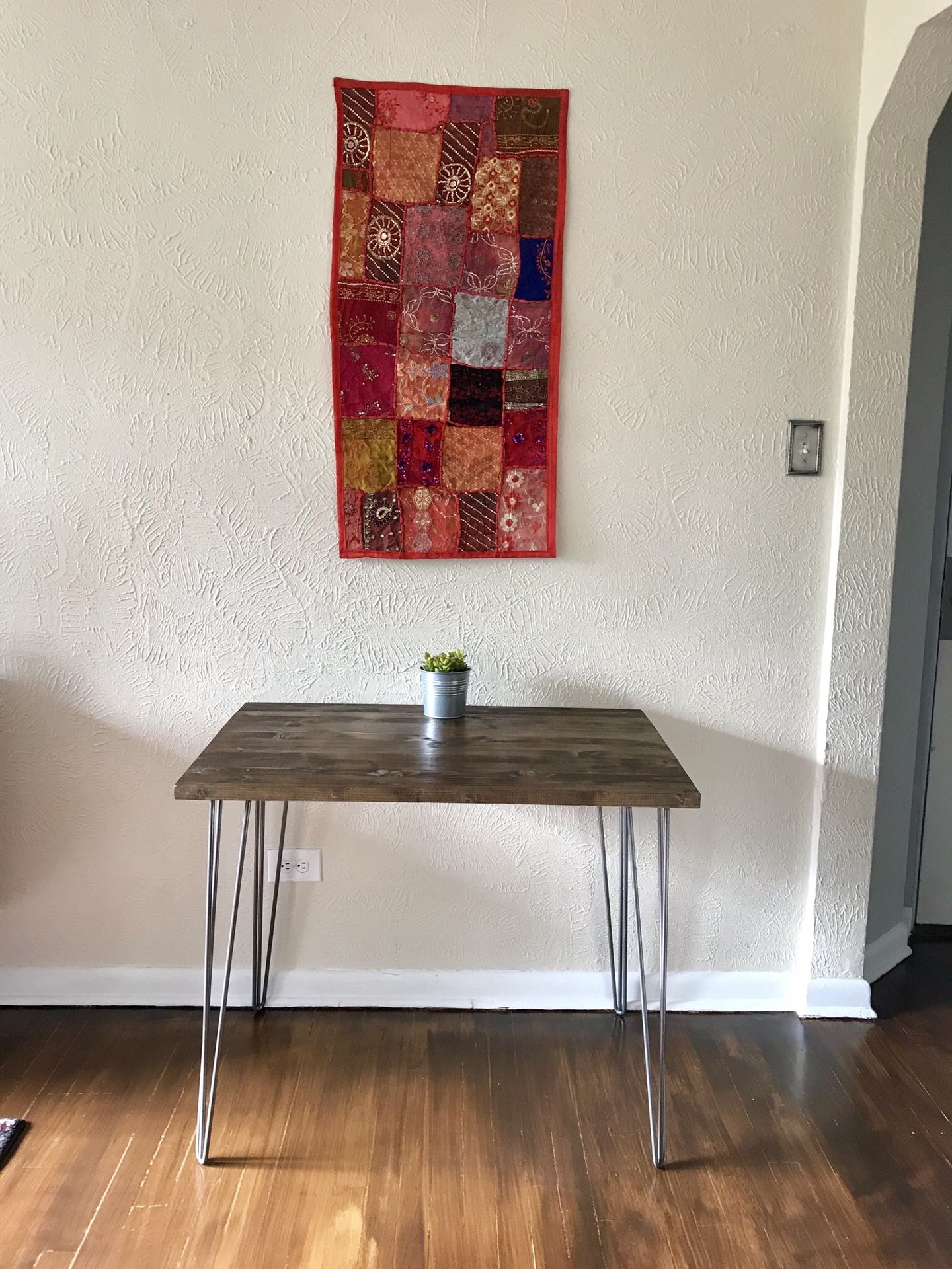 Rustic Wood Kitchen Table