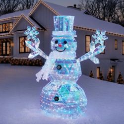 Member's Mark 6' Pre-Lit Prismatic Snowman $149.99