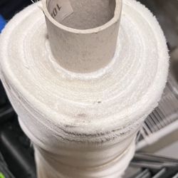 Roll of linen fabric 60” tall 50 yards 