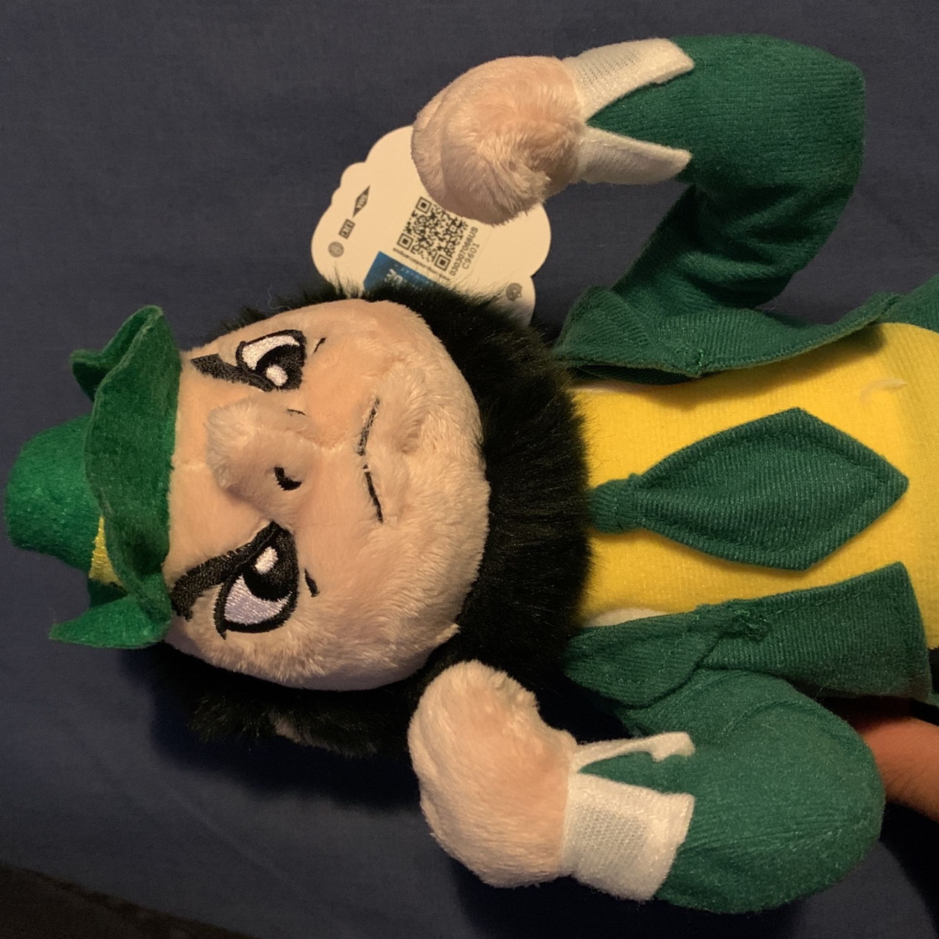 Notre Dame Fighting Leprechaun Plush