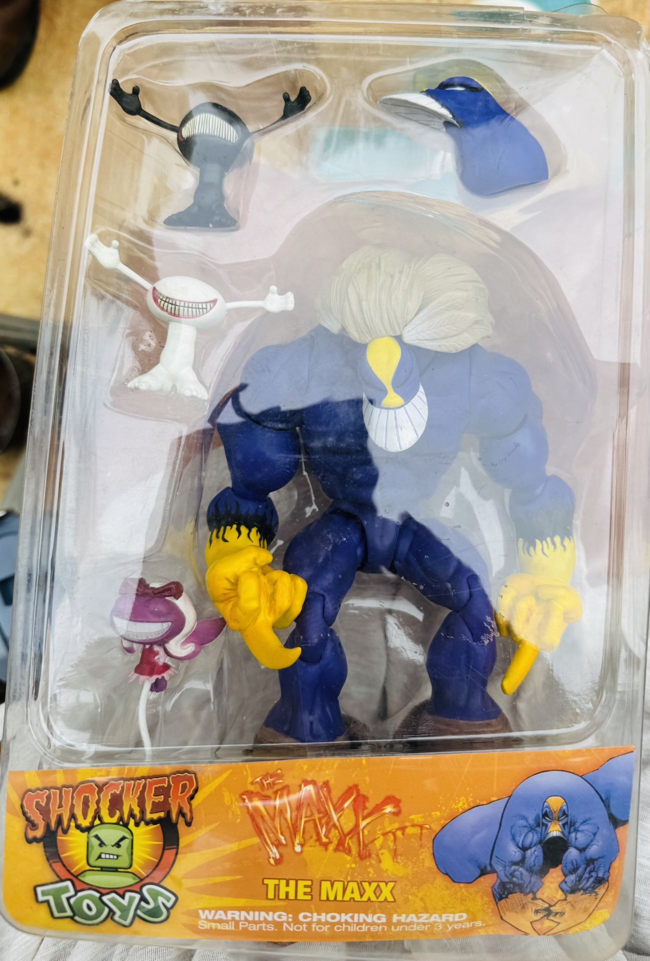 THE MAXX Shocker Toy Action Figure(RARE)