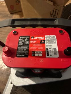 Car battery  OPTIMA RED TOP BATTERY