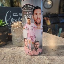 Inter MIAMI tumblers 