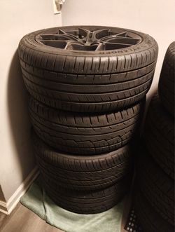 20 inch Tires and Alloy Wheels
