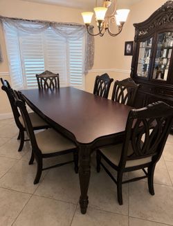 Formal Dining Room Set with China Cabinet