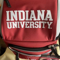 Indiana University Hoosiers Backpack Cooler . Holds 32 Cans/ Ice. NWT
