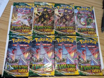 Pokemon Evolving skies loose packs