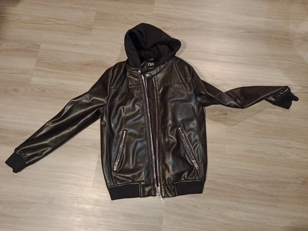 Zara Faux Leather Jacket (Men)