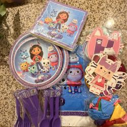 Gabby Dollhouse Party 