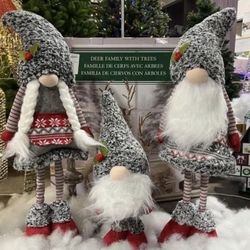 Holiday Gnomes - Set of 3