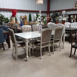 Glam Dining Table Set 