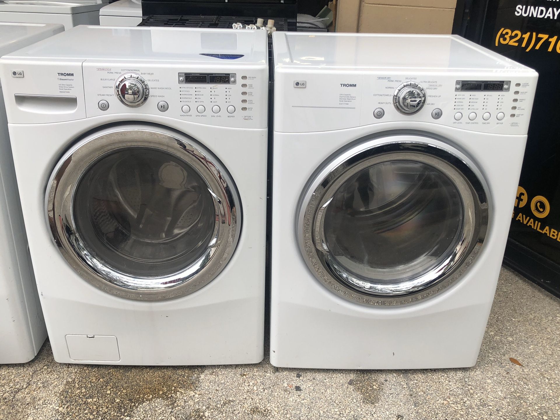 LG WASHER AND DRYER ELECTRIC for Sale in Orlando, FL OfferUp
