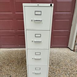 4 Drawer Metal File Cabinet - no lock 