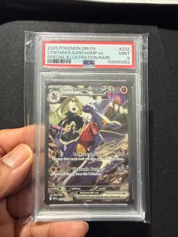 Pokemon PSA 9 Cynthia’s Garchomp