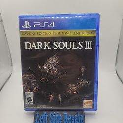 Dark Souls III: Day One Edition ( Sony PlayStation 4, PS4 2016 ) - CIB -