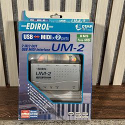 Edirol UM-2 USB MIDI Interface 