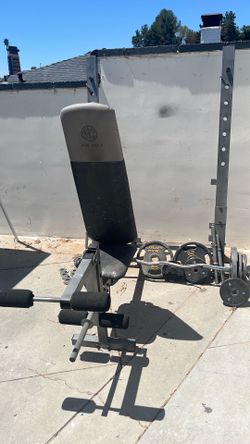 Weight bench With Weights
