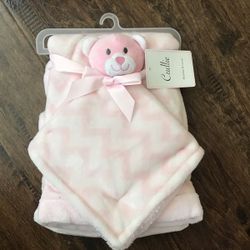 Blanket with Teddy Bear tiny blanket/ covija