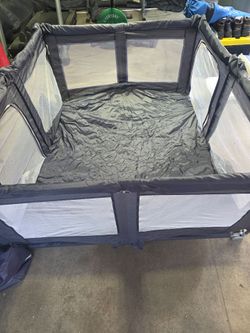 Play pen playpen 72" x 59" crib bed baby blanket