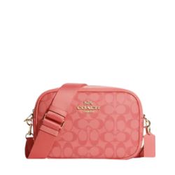 Pink Coach Cross Body Bag